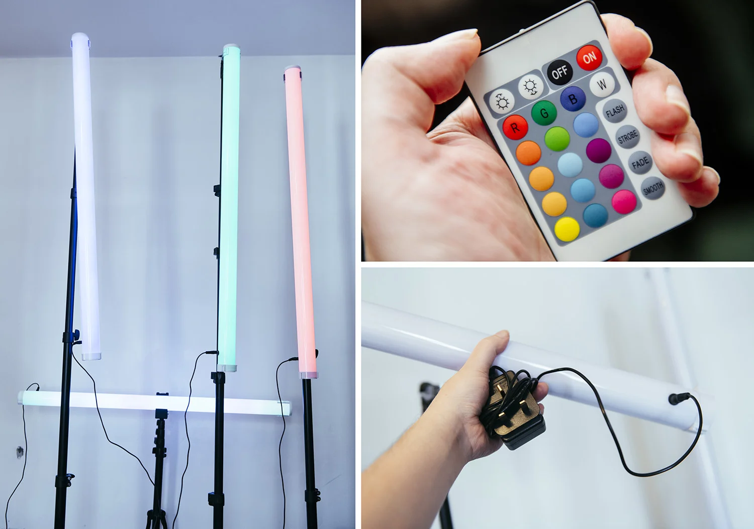 DIY Cheap Coloured LED Lighting for 20 Lighting Setups Included